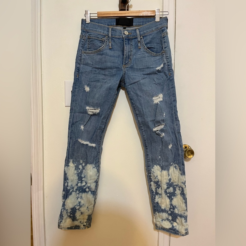 Calvin Rucker Distressed Denim Jeans - Picture 2 of 7